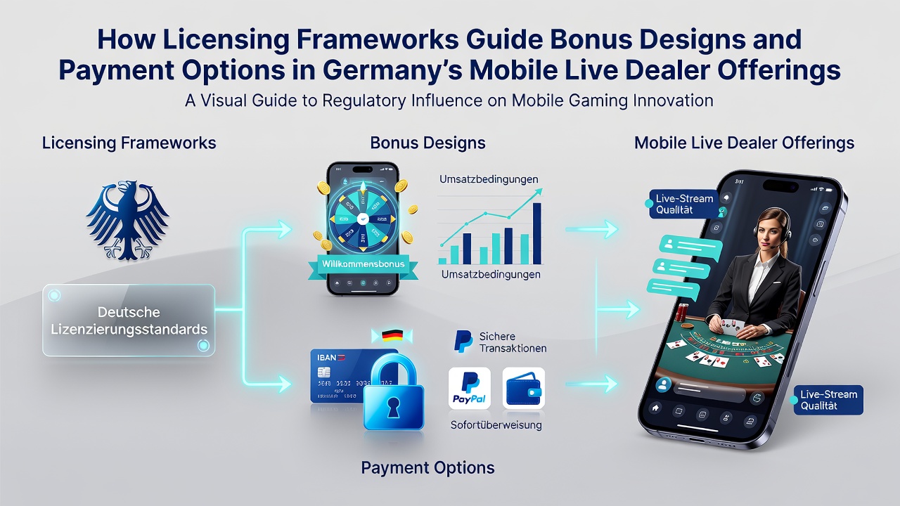 Regulierte mobile Live-Dealer-Plattformen in Deutschland mit Fokus auf Lizenzanforderungen und Zahlungssicherheit