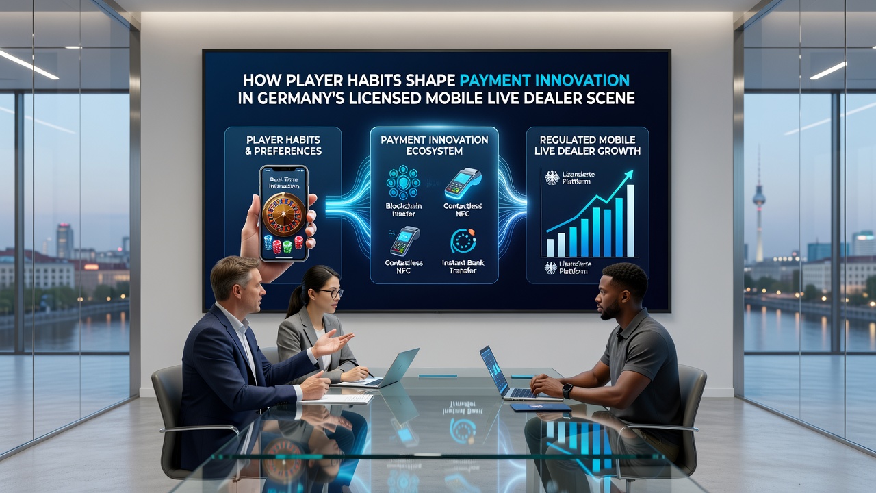 Darstellung von Zahlungsflüssen und Live-Dealer-Interaktionen auf mobilen Geräten