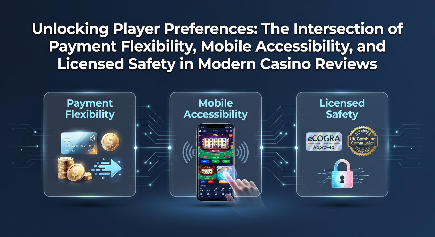 Illustration zu flexiblen Zahlungsmethoden und mobiler Casino-Nutzung